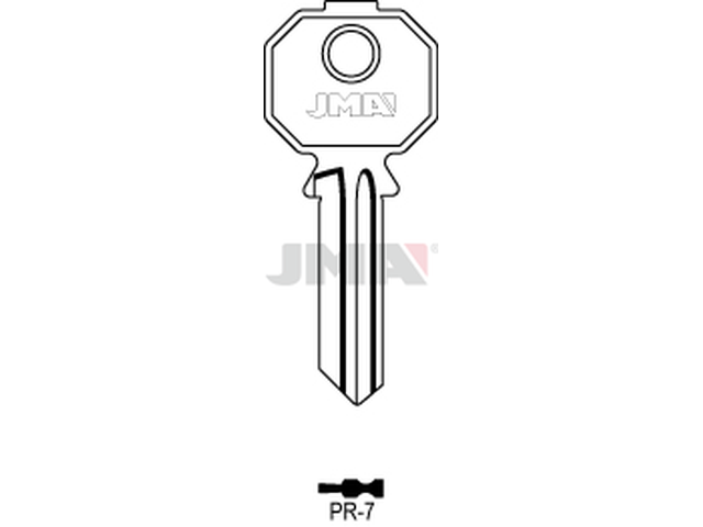 PR-7 Cilindričan ključ (Silca PF092 / Errebi PS5N) 13609