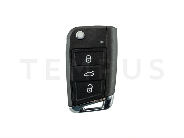 EL VW 35 -Vag MQB 2016+ keyless smart daljinac 3 tastera, aftermarket, ID MQB 48 434MHz mač HU-4 / HU162 20732
