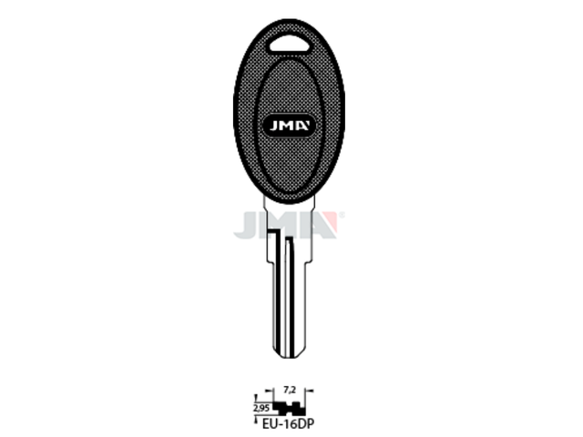 EU-16D.P Specijalan ključ (Silca EU22RP / Errebi EL17RP180) 17594