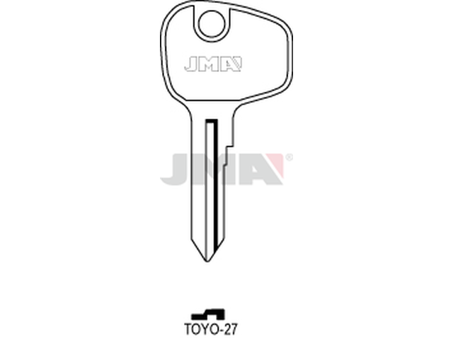 TOYO-27 (Silca TOY23R / Errebi TY23R) 13804