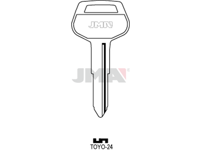 TOYO-24 (Silca DWO1, TOY19 / Errebi TY17) 13802