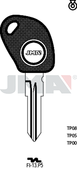 JMA TP00FI-13.P5 (Silca GT15RBT0 / Errebi T00GB14RP)