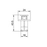 MINI. CIRCUIT BREAKER PIS 090210 Lockout blokator 14474
