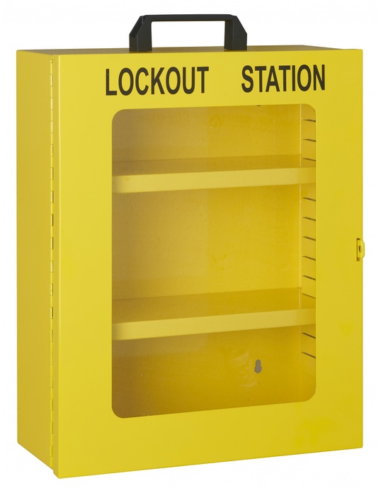 OSTALI METAL LOCKOUT STATION Lockout Stanica Metalna Žuta