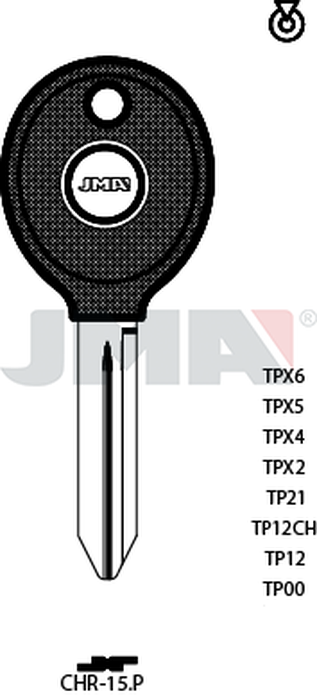 JMA TP00CHR-15.P (Silca Y160-PT / Errebi T00CY62P)