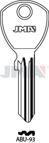JMA ABU-93 Cilindričan ključ (Silca AB101RX, AB113R / Errebi AU104 )
