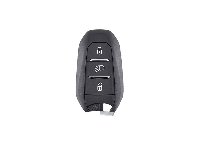 OSTALI EL PEUGEOT 09 A - Peugeot AES handsfree smart daljinac 3 tastera, aftermarket, Hitag AES 433MHz
