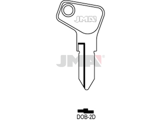 DOB-2D Cilindričan ključ (Silca TB2 / Errebi TA5) 12854