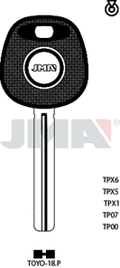 JMA TP00TOYO-18.P (Silca TOY40BT0 / Errebi T00TY48P)