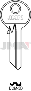 JMA DOM-5D Cilindričan ključ (Silca DM3 / Errebi DM5D)