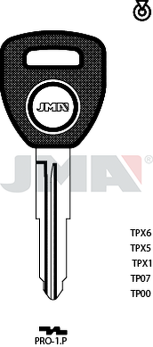 JMA TP00PRO-1.P (Silca PO1RT0 / Errebi T00PT1RP)