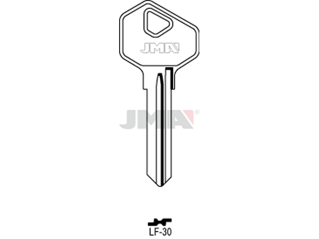 LF-30 Cilindričan ključ (Silca LF39 / Errebi LF38) 13391