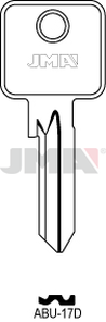 JMA ABU-17D Cilindričan ključ (Silca CS85, CS46 / Errebi AU5DQ, C5DQ )