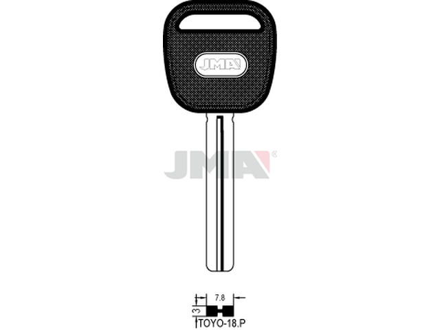 TOYO-18.P (Silca MAZ23LP, TOY40P / Errebi MZ22P113, TY43P80) 13799