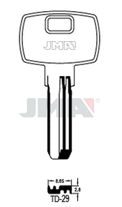 JMA TD-29 Specijalan ključ (Errebi FT27/Silca FH33)