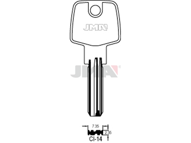 CI-14 Specijalan ključ (Errebi AU51) 12704