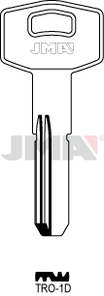 JMA TRO-1D Specijalan ključ (Silca TAR16 / Errebi T8R)
