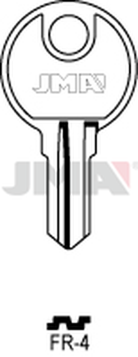 JMA FR-4 Cilindričan ključ (Silca FRT7 / Errebi FRT2)