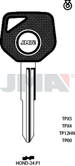 JMA TP00HOND-24.P1 (Silca HOND70TE / Errebi T00HD55P)