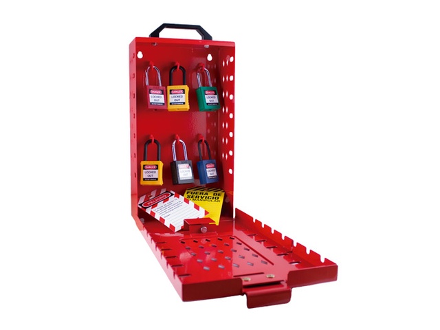 VERTICAL BOX 14 PADLOCKS 090545 Lockout kutija 14456