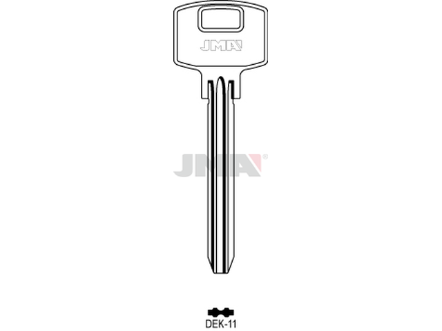 DEK-11 Specijalan ključ (Silca DK7 / Errebi DKB10) 12830