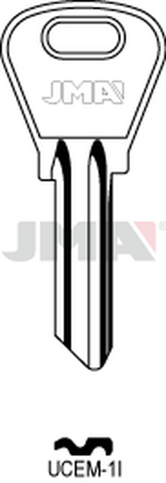 JMA UCEM-1I Cilindričan ključ (Silca UC1R/Errebi UE5S)