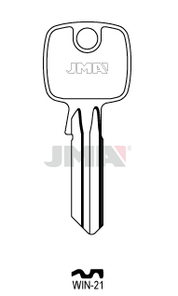 JMA WIN-21 Cilindričan ključ (Errebi TK8R/Silca TO124RX)