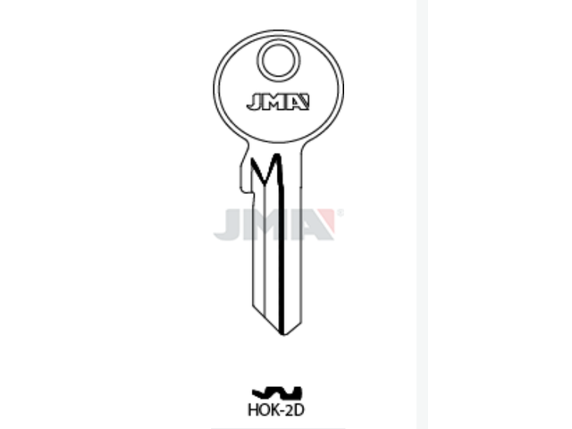 HOK-2D Cilindričan ključ 16593