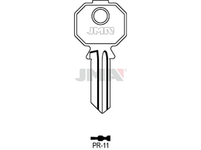 PR-11 Cilindričan ključ (Silca PF2 / Errebi PS4N) 13600