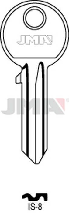 JMA IS-8 Cilindričan ključ