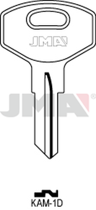 JMA KAM-1D Cilindričan ključ (Errebi KZ1D)