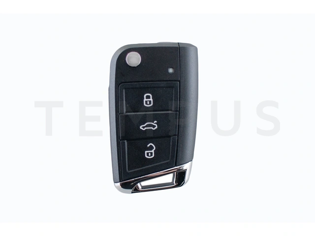 EL VW 01 A - VAG MQB daljinac 3 tastera (za vozila bez keyless sistema), aftermarket, ID48 MQB 433MHz 20728