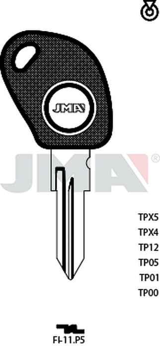 JMA TP00FI-11.P5 (Silca GT10BTE / Errebi T00GB9RP)