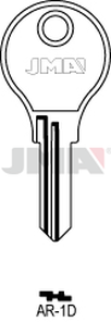 JMA AR-1D Cilindričan ključ (Silca  ARG1R/ Errebi ARG1R)