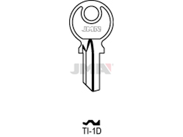 TI-1D Cilindričan ključ (Silca TC1 / Errebi TC3D) 14685