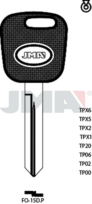 JMA TP00FO-15D.P (Silca FO38RTE / Errebi T00FD16RP)