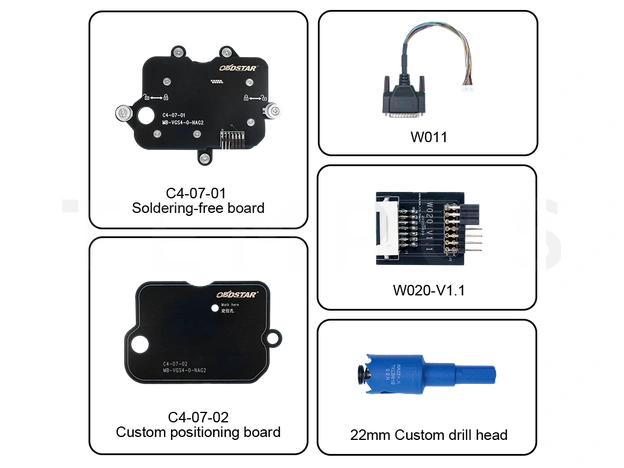 OBDSTAR C4-07(MB-VGS4-0-NAG2) Adapter Kit 20445