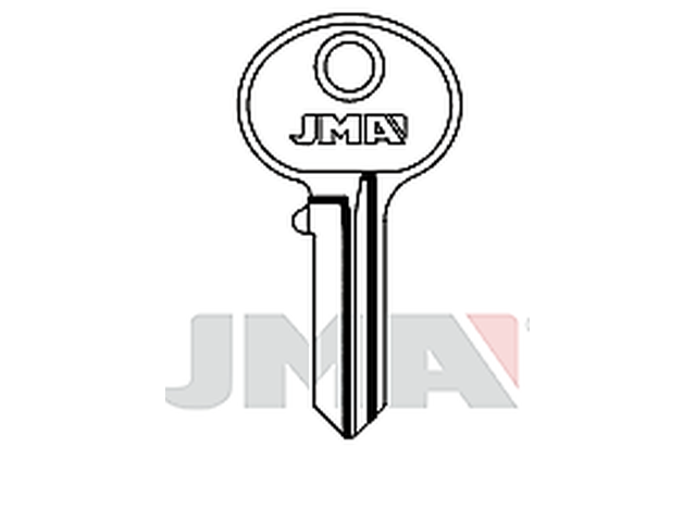 HUD-3 Cilindričan ključ (Silca HD2R / Errebi HU3R) 16388