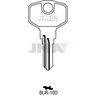 BUR-10D Cilindričan ključ (Silca HPP1R, BUR52R / Errebi BG36R) 12645