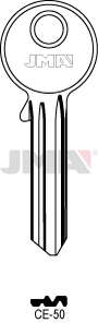 JMA CE-50 Specijalan ključ (Silca CE22-16 / Errebi CEE16L)