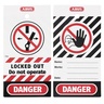 T150 TAG BIG LOCKOUT TAG 19340