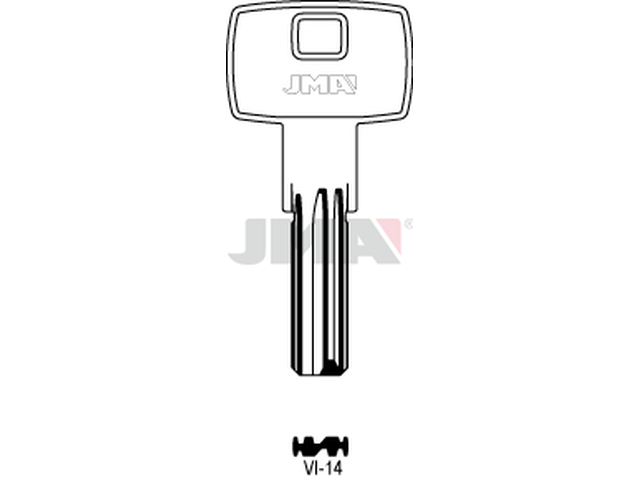 VI-14 Specijalan ključ (Silca VI19 / Errebi V15) 14045