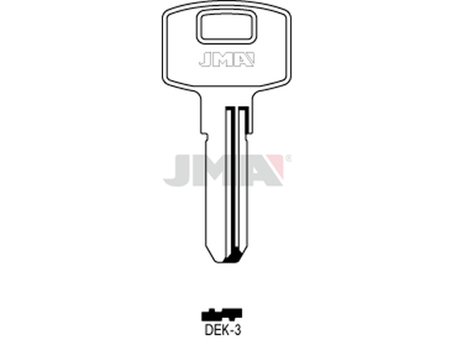 DEK-3 Specijalan ključ (Silca DK3 / Errebi DKB1) 12836