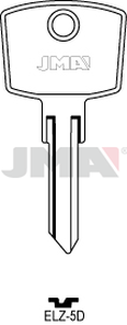 JMA ELZ-5D Cilindričan ključ (Silca EL7R / Errebi EZ6R)
