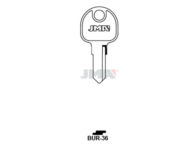 BUR-36 Cilindričan ključ (Errebi BG53) 20816