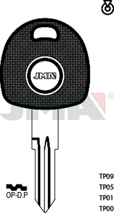 JMA TP00OP-D.P (Silca YM28T0 / Errebi T00YM24P)