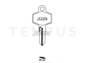 JMA RE-6D Cilindričan ključ (Silca REN6R / Errebi RN11R)
