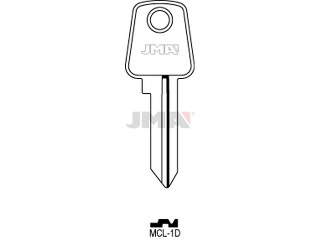 MCL-1D Cilindričan ključ (Silca MSC1 / Errebi MC1D) 13439