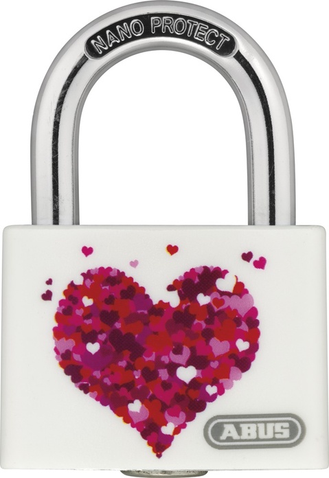 ABUS T65AL/40 MyLove Herz - Strand
