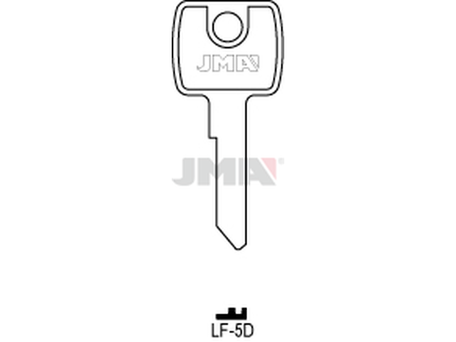 LF-5D Cilindričan ključ (Silca LF11R / Errebi LF24) 13395